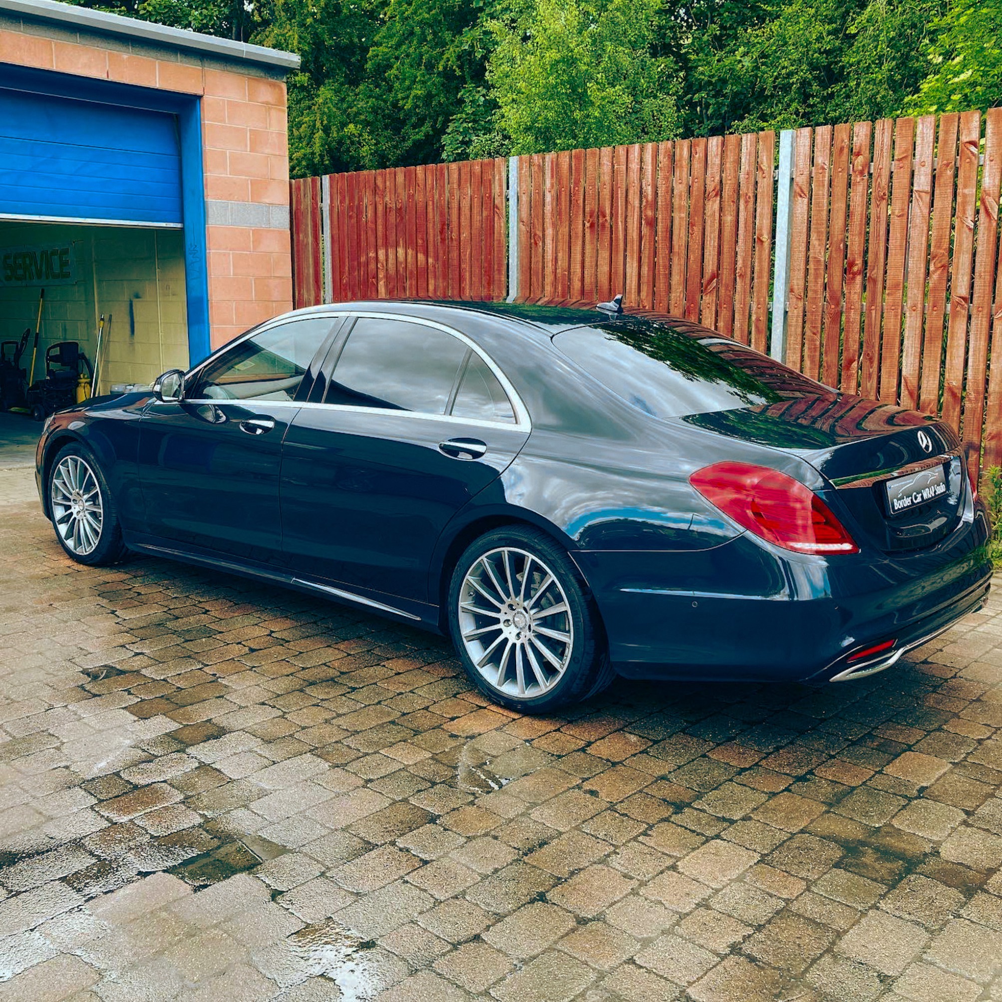 Professional window tinting completed for a customer near Ardrossan, Scotland.