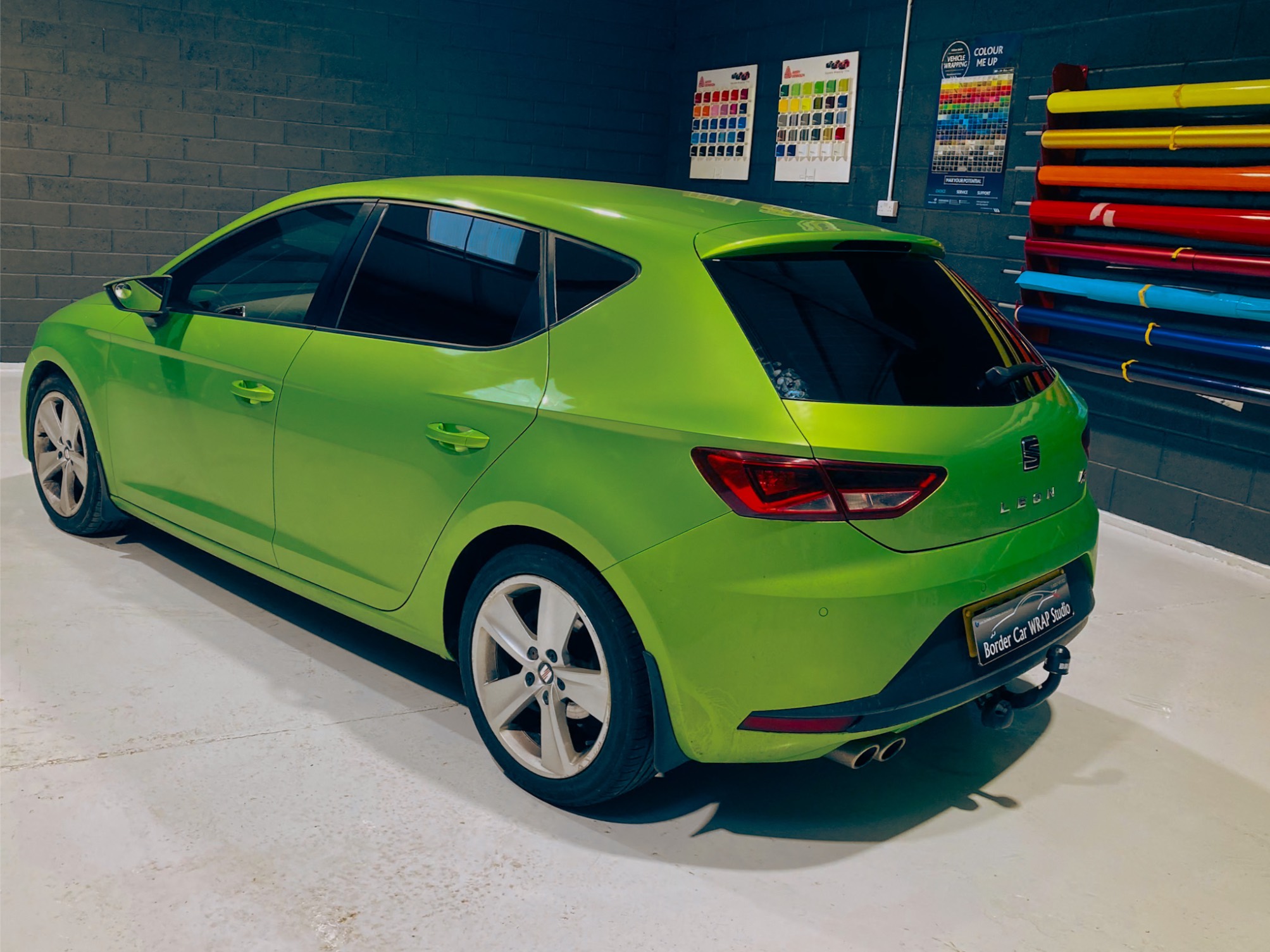 Professional window tinting completed for a customer near Bellshill, Scotland.