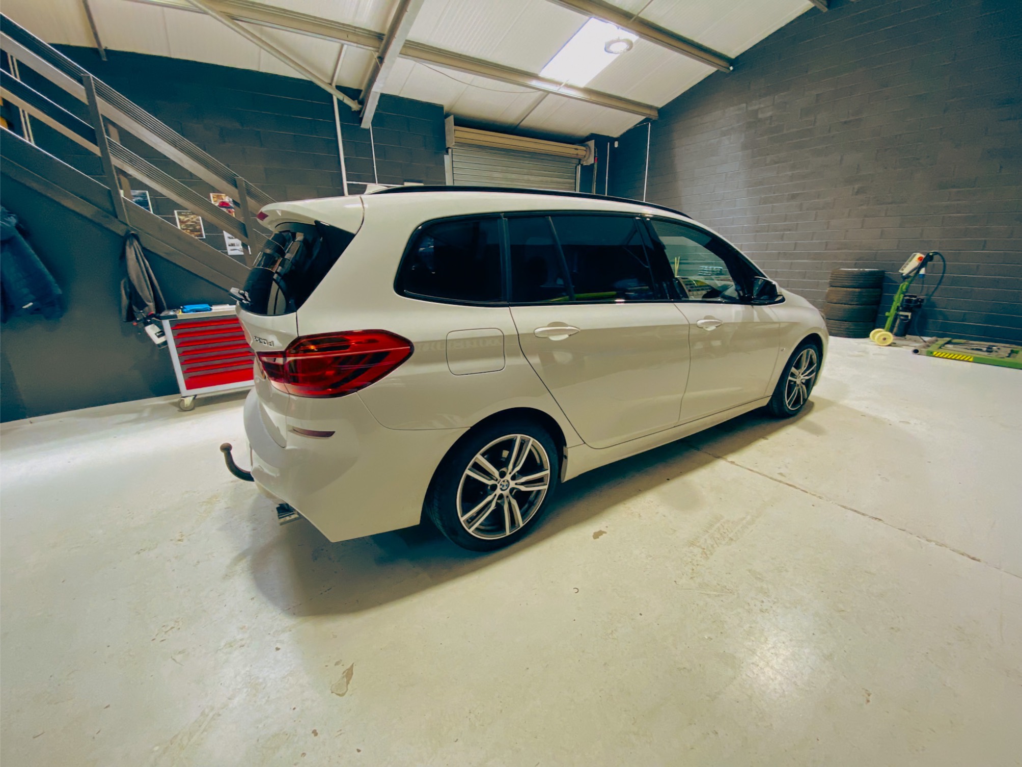 Professional window tinting completed for a customer near Brechin, Scotland.