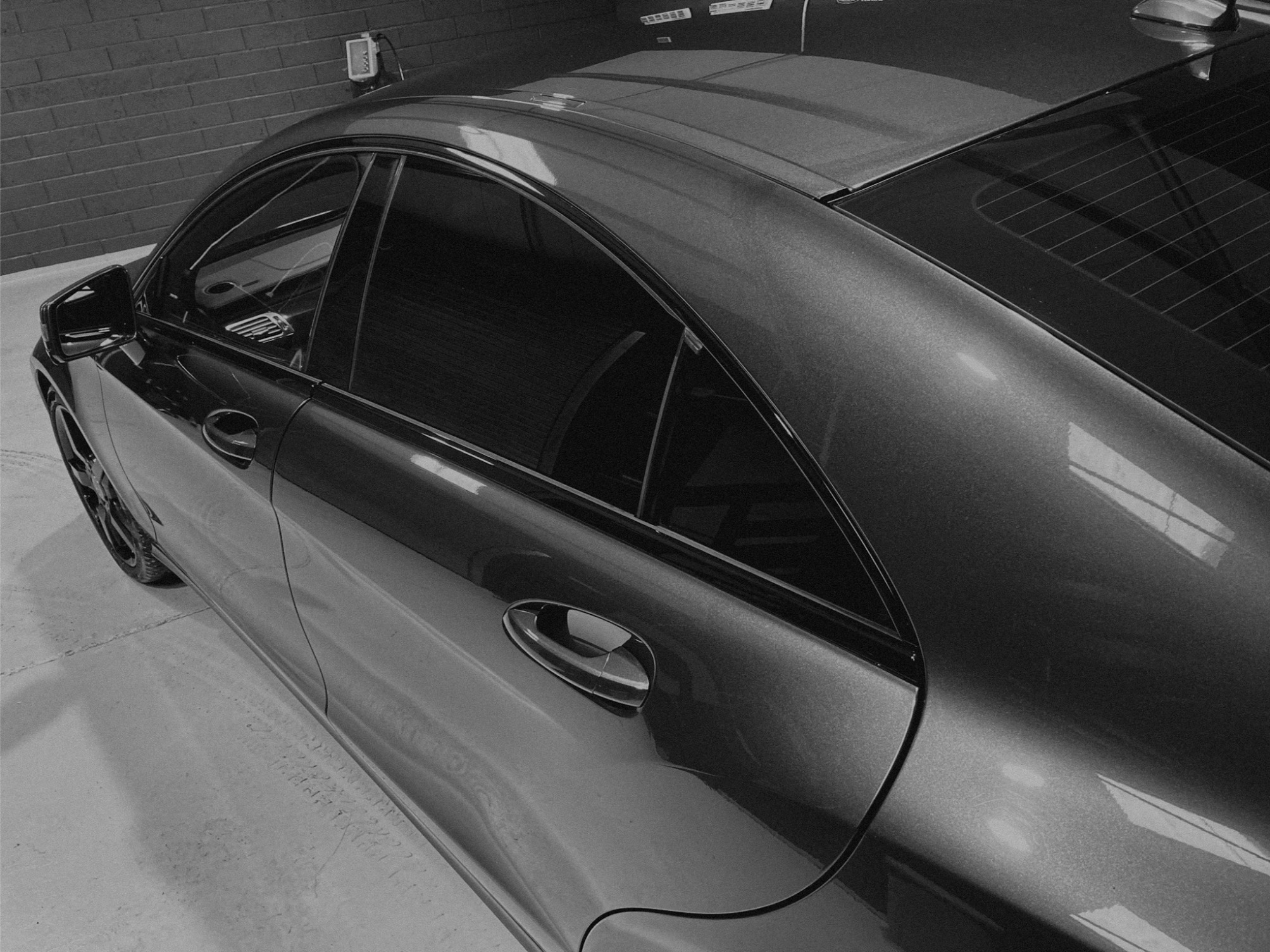 Professional window tinting completed for a customer near Clydebank, Scotland.