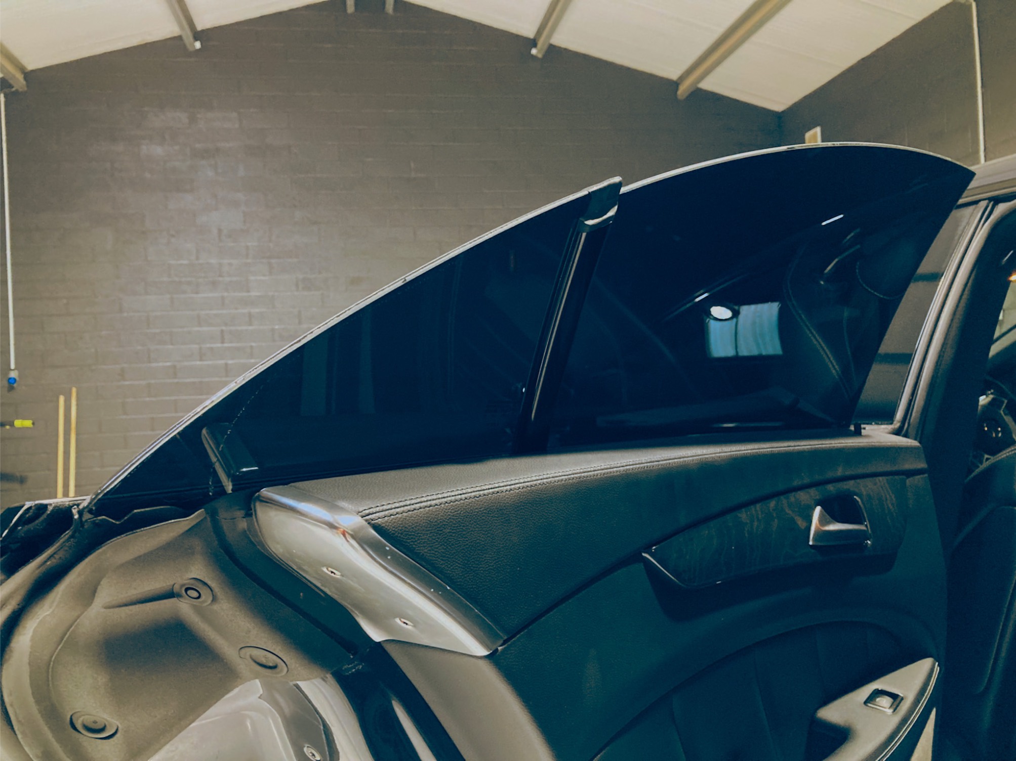 Professional window tinting completed for a customer near Cumbernauld, Scotland.