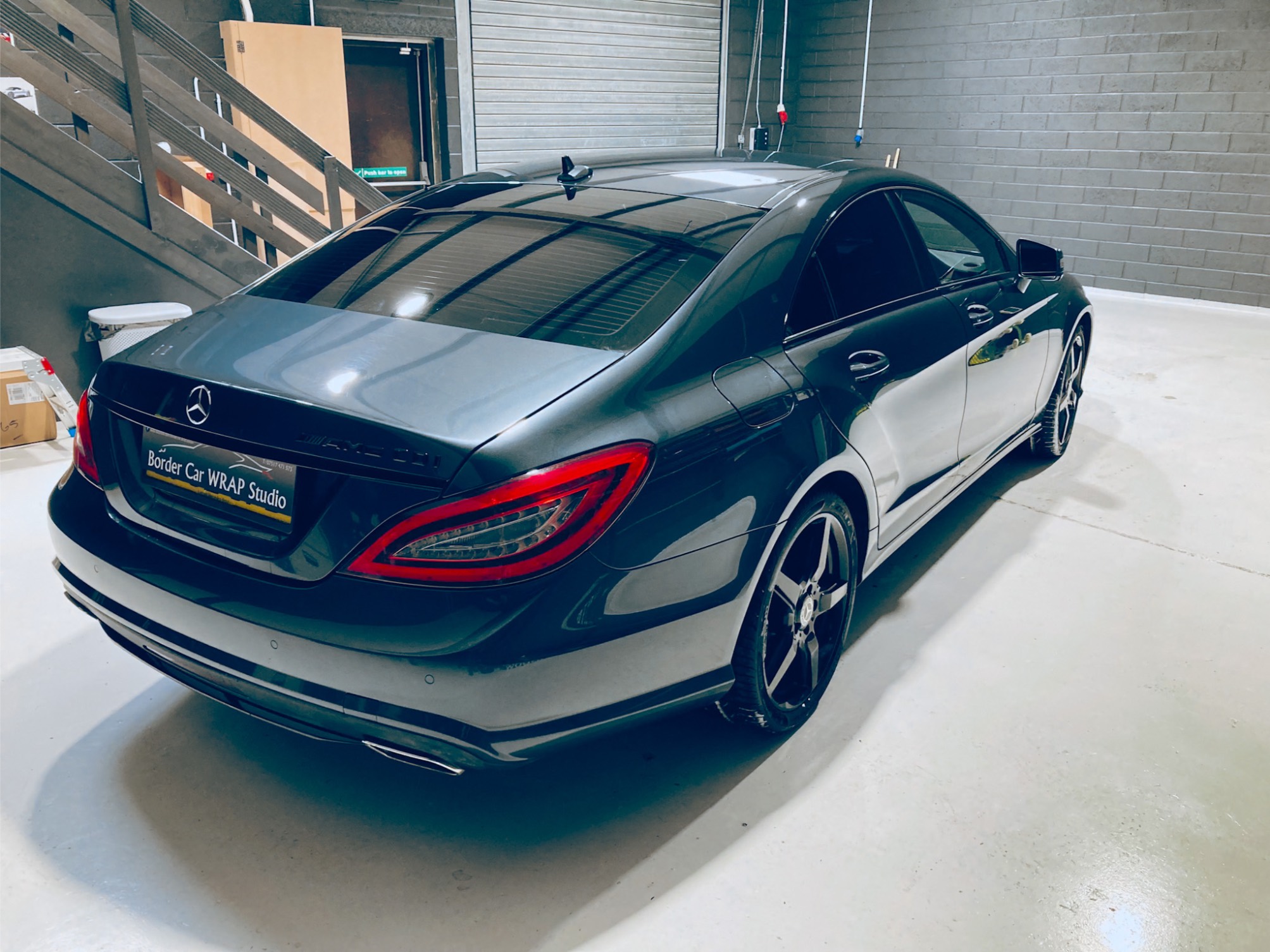 Professional window tinting completed for a customer near Cupar, Scotland.