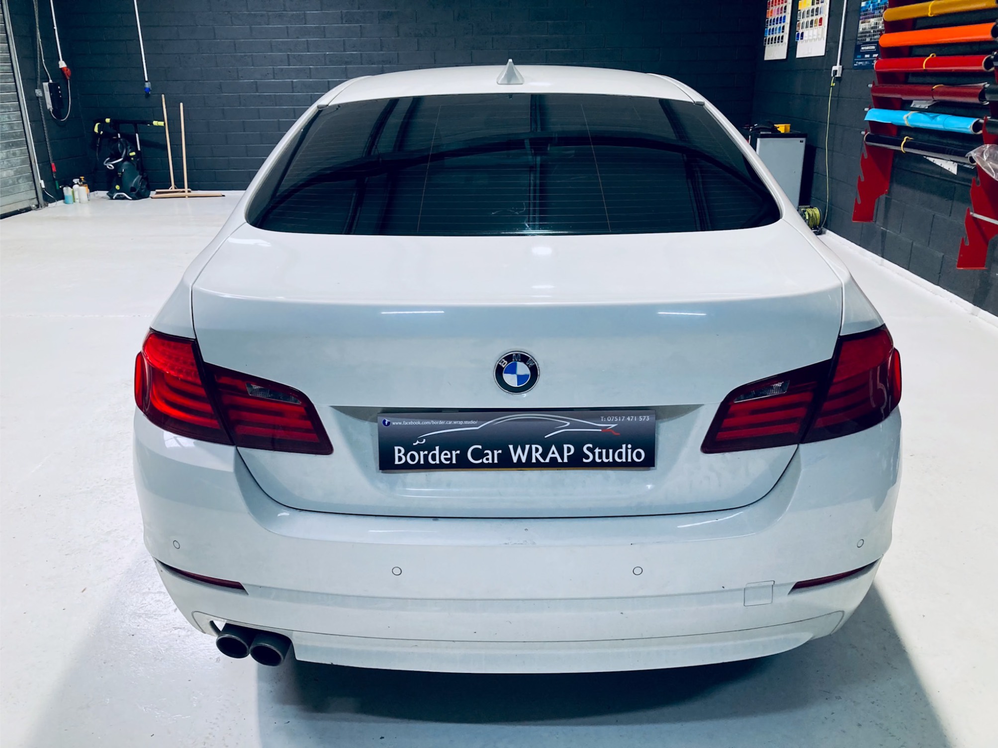 Professional window tinting completed for a customer near Dalkeith, Scotland.
