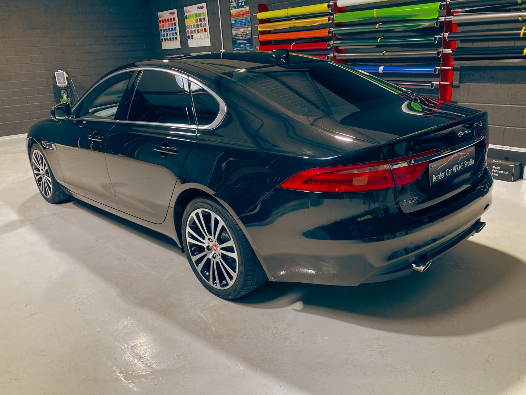 Professional window tinting completed for a customer near Dingwall, Scotland.