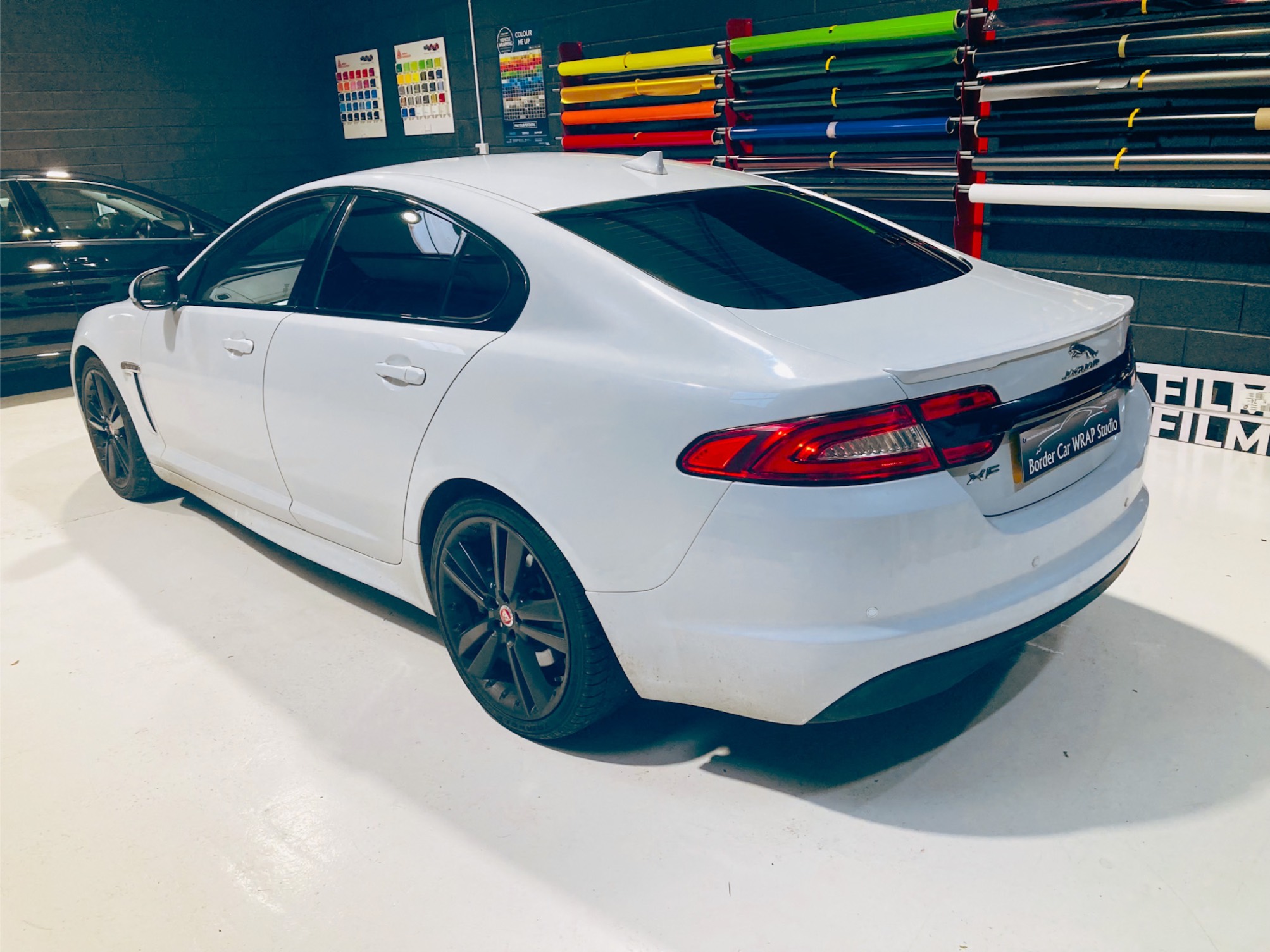 Professional window tinting completed for a customer near Dunfermline, Scotland.