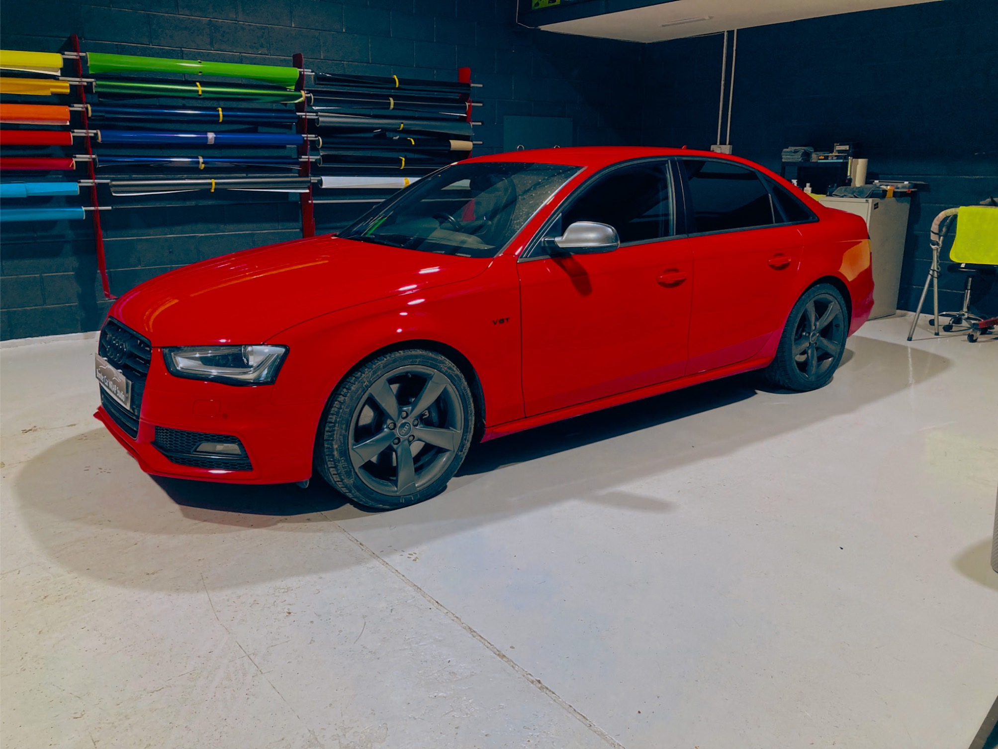 Professional window tinting completed for a customer near Erskine, Scotland.