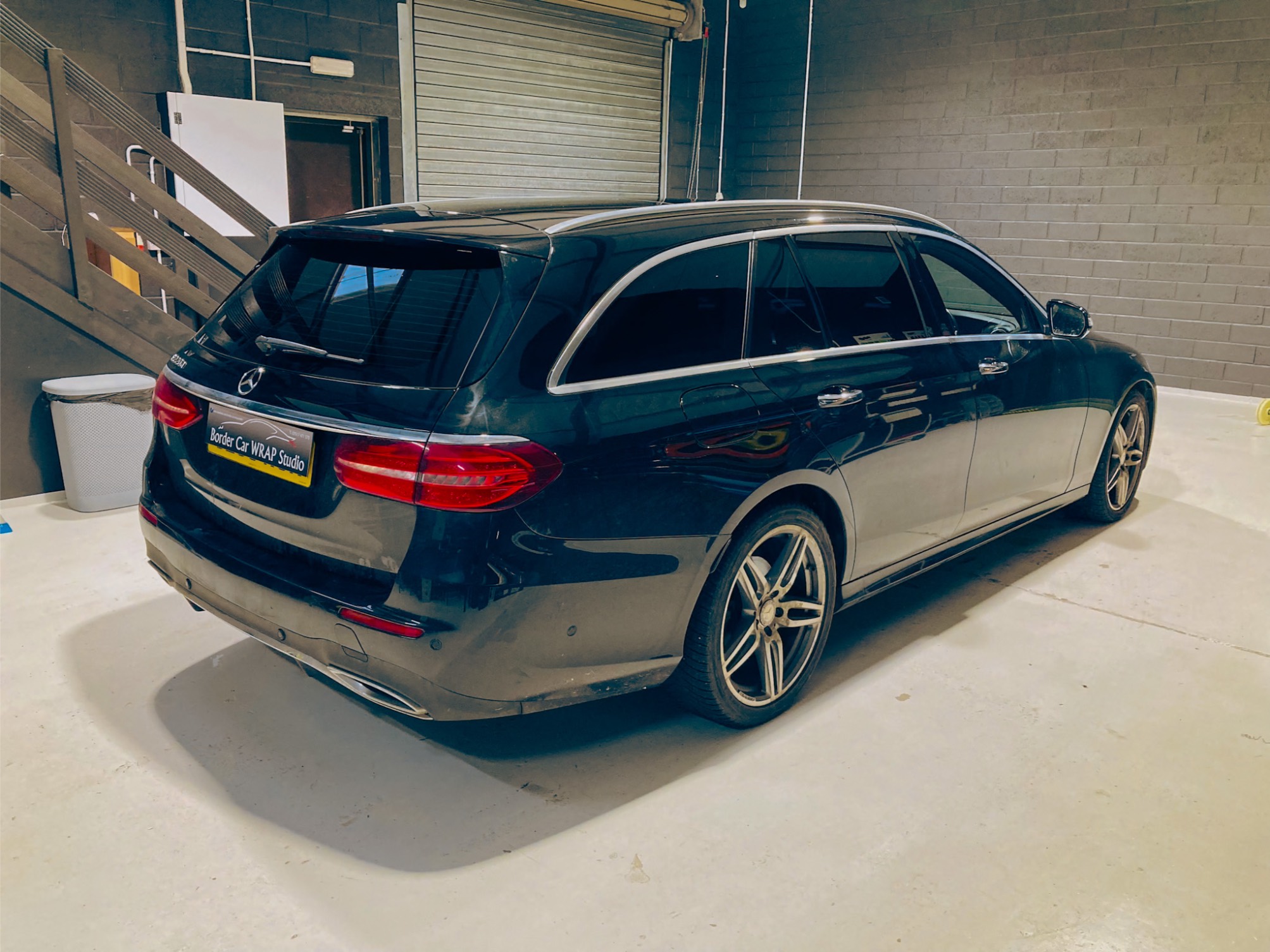 Professional window tinting completed for a customer near Greenock, Scotland.