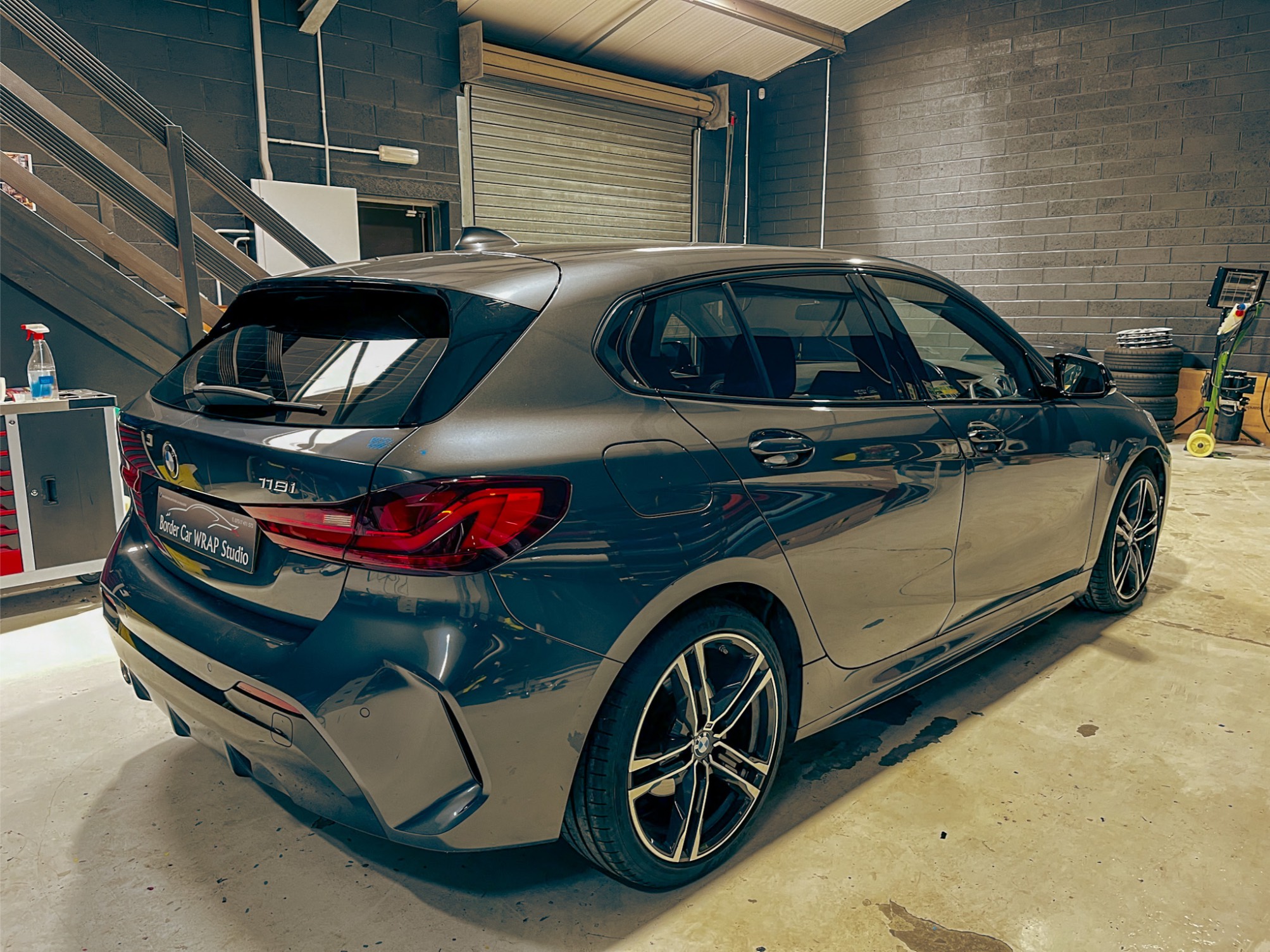 Professional window tinting completed for a customer near Largs, Scotland.