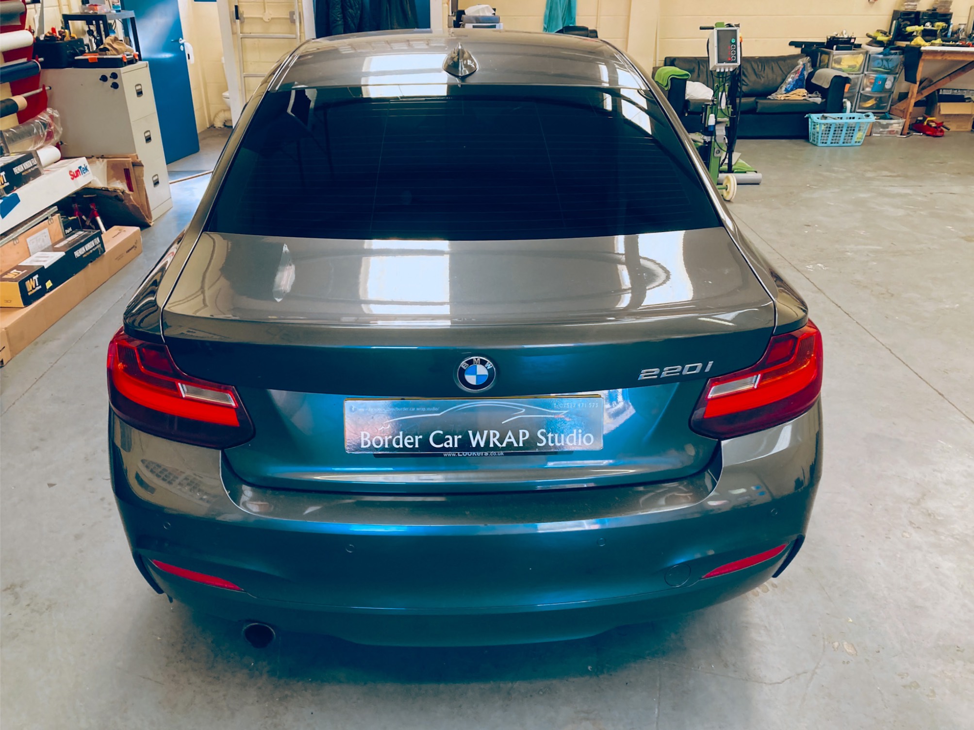 Professional window tinting completed for a customer near Nairn, Scotland.