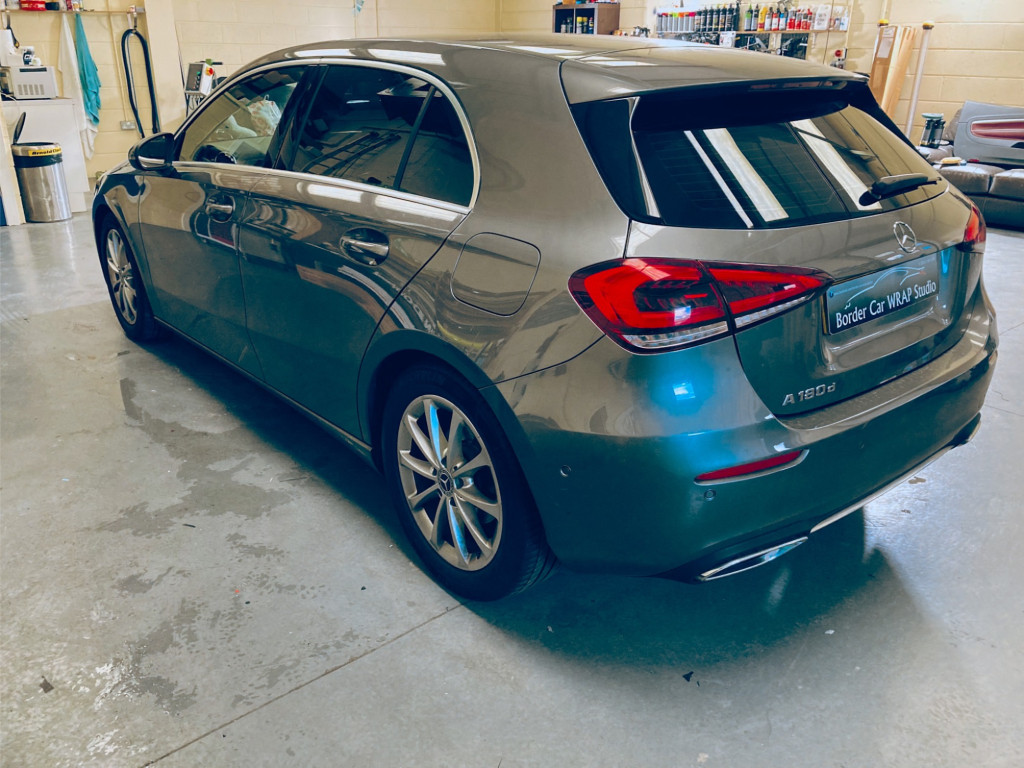 Professional window tinting completed for a customer near Tain, Scotland.