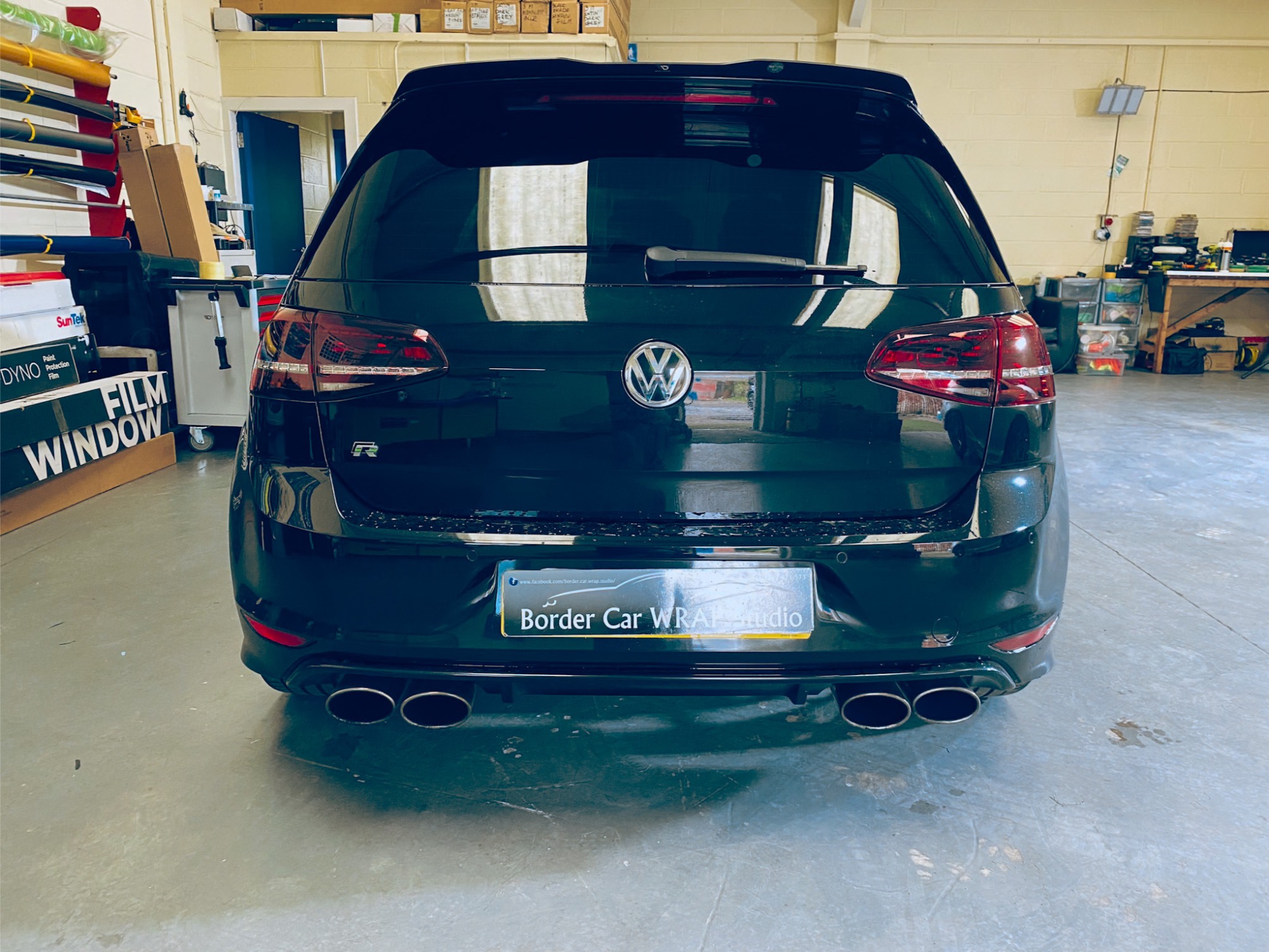 Professional window tinting completed for a customer near Uddingston, Scotland.