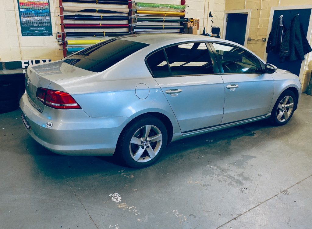 Professional window tinting completed for a customer near Westhill, Scotland.