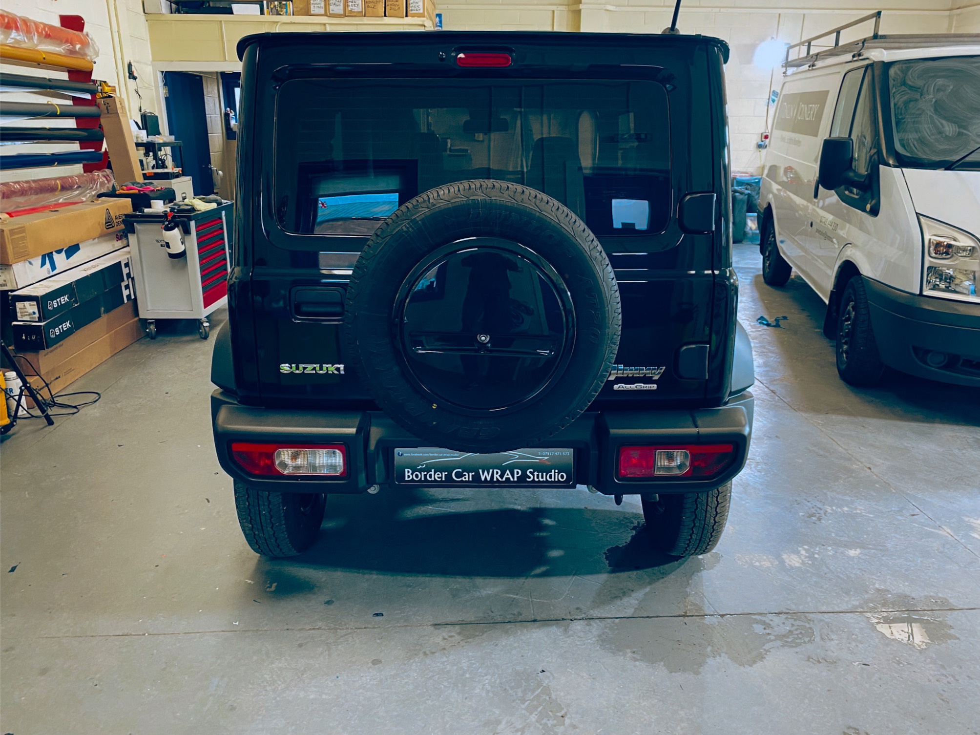Professional window tinting completed for a customer near Wick, Scotland.